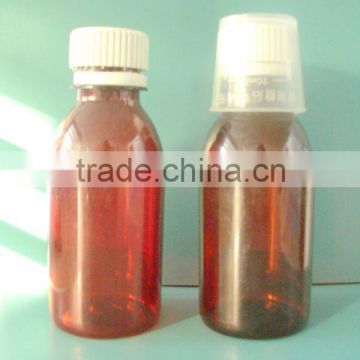 Amber Veterinary medicine bottle 120ml