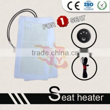 Top quality car seat heater with new round switch for universal cars