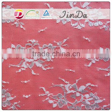 Best-Selling top quality best price silver metallic lace fabric