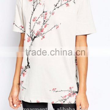 Titoni print t-shirt girl dress design for women sex sport wear wholesaler
