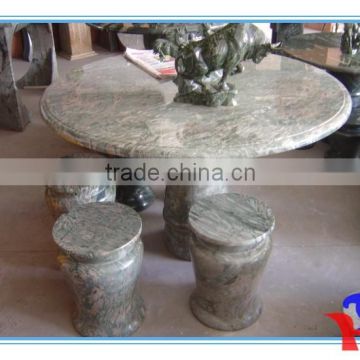 Nice Green Granite table and chairs