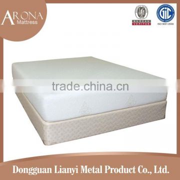 Cheap good sleep feel comfortable memory foam bed mattress with zipper design