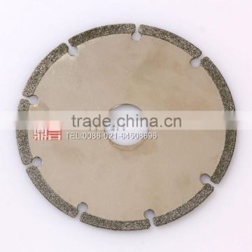 electroplating diamond grinding and cutting disc for granite