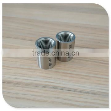 Type 304 Pipe Sleeve Fitting 1/4" BSP Straight Thread SCH40