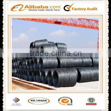 5.5-14mm iron rod size SAE1008B steel wire rods in China