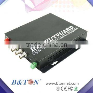 1080p HD CVI AHD TVI 2 Channel Video Fiber optical Media Converter - For 1080p 960p 720p HD AHD CVI TVI