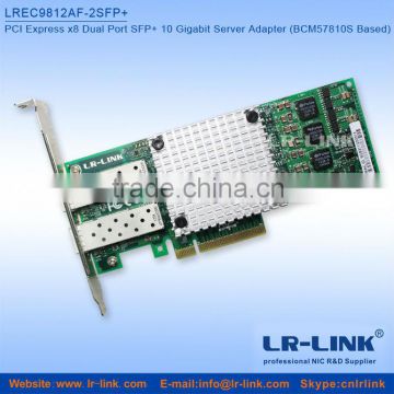 PCIe x8 2 Dual SFP+ Port 10G Ethernet Lan Cards Broadcom BCM57810S Compatible 530SFP+
