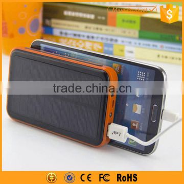 Best quality 10000mah outdoor power bank solar for cell phone