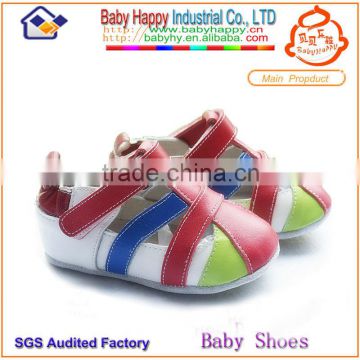 Hot sell cute colorful girl baby shoe sandal wholesale