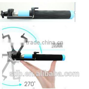 inventions and innovations 2016 cell phone tripod automatic selfie stick wireless monopod ABS plastic and Aluminum