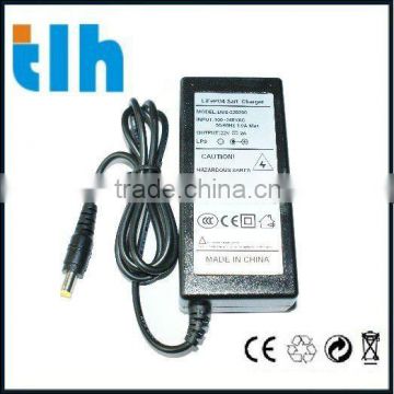 22v li-ion battery charger for li ion and lifepo4 battery pack