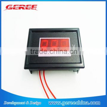 Digital Red LED Voltage Meter Voltmeter Panel Display AC 75V - 300V 0.56"
