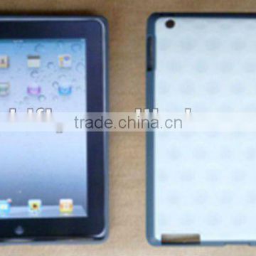 Bubble pattern TPU case for iPad 3 (tpu case for ipad/leather case for ipad/new case for ipad)