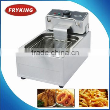 Low price counter top fryer potato fryer electric