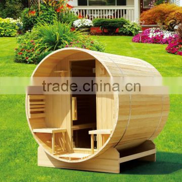 Solid Wood Main Material and Spruce Solid Wood Type outdoor sauna room