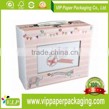 NEWLY PAPER SUITCASE GIFT BOX SUPPLY
