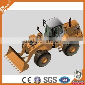 short axle base loader