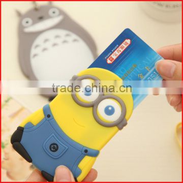Silicone material and credit card use colorful case