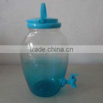 4.4L Plastic bottle with tap