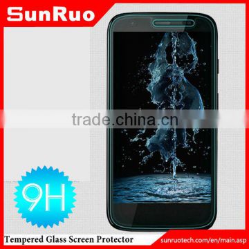 2014 new factory supply tempered glass screen protector for motorola moto g