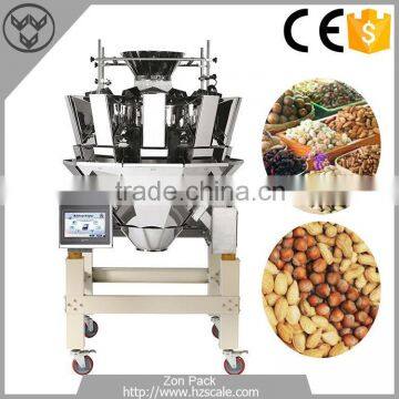 10 Heads Multihead Weigher Cereal Weighing Scale