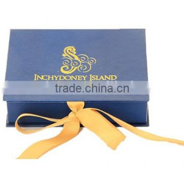 high end professional blue jewelry packaging