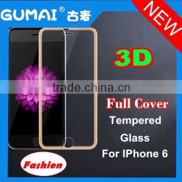 Gumai brand popular mobile protector 9h 3d screen protector for mobile phone