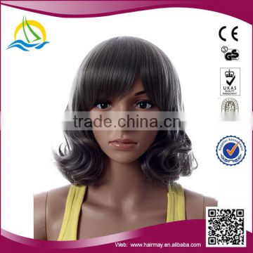 Special price and Good quality high density green short braid synthetic wig