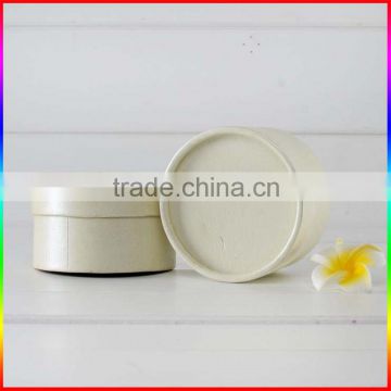 Recyclable cylinder pearl paper tube for face cream body care packaging