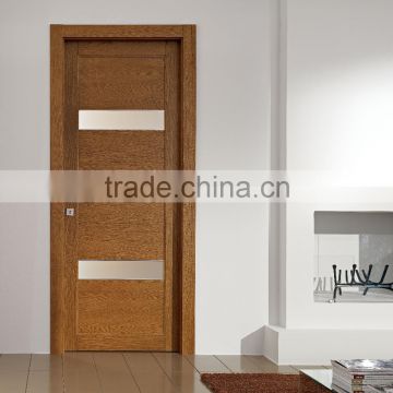 MDF interior wood glass pvc toilet door price