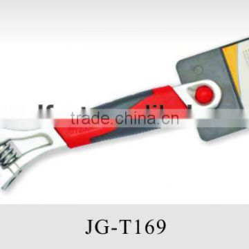 Forged carbon steel adjustable wrench/clyburn spanner for industial