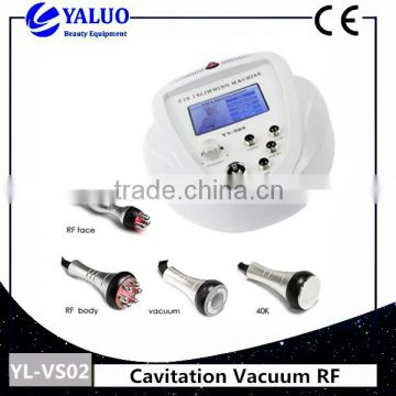 Face Lift Vacuum Cavitation RF slimming equipment with ce