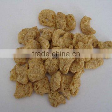 Textured soy protein for boiled dumplings