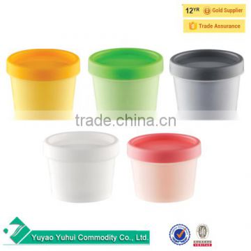100ml Single Wall Concave Crown Cosmetic Plastic Jar
