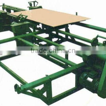 Large capacity plywood production plant/trimming saw