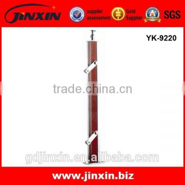 Jinxin Hardware- Stainless Steel Square Glass Staircase Railing(YK-9220)