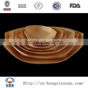 Factory Sale Eco-friendly Disposable Wooden Sushi Plate
