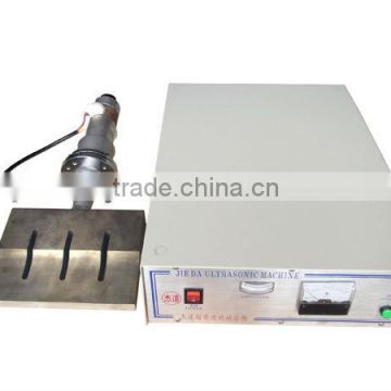 ultrasonic generator and transducer for plastic shoe cover making machine