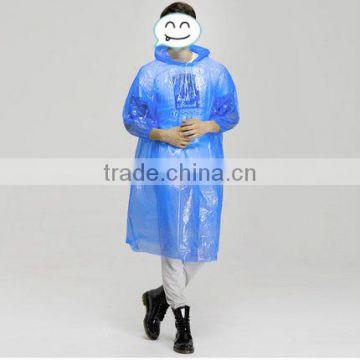 Useful Light PE Raincoat with Logo Free