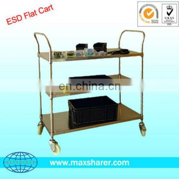 industrial container cages trolleys shelf