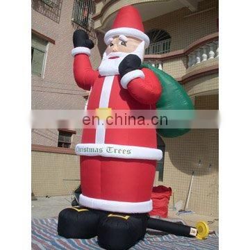 inflatable santa(with gift), holiday inflatables