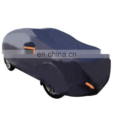 Car Cover with Lock A1 Dark Blue Sun UV Dust Snow Rain Resist Waterproof Protect