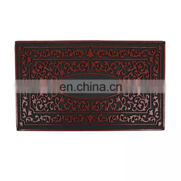Customized Home Use Customized Luxurious Comfortable Emboss AntiSlip Welcome Antibacterial Mats Carpet For Front Entry Door