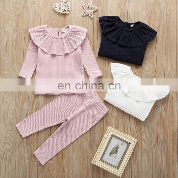 2020 Autumn Toddler Kid Baby Sets Girl Clothes Top + Pants 2Pcs Outfit Set
