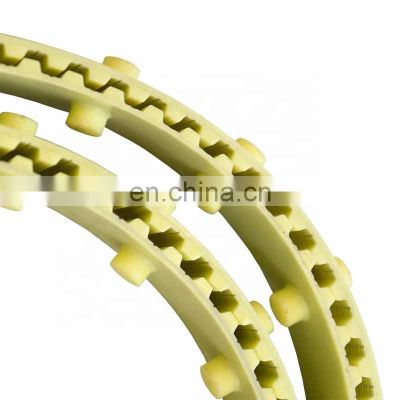 T10-3040 Button  pu timing belt for Carding machine