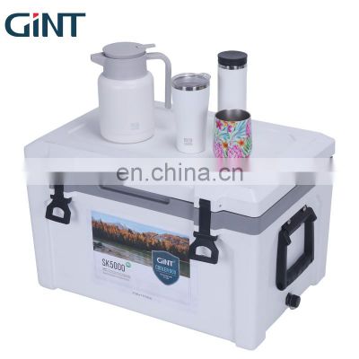 GiNT 50L Big Size Ice Chest PU Foam Good Insulation Hard Cooler with Available Accessories