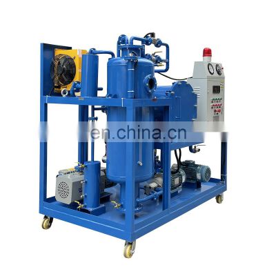 Outdoor Vacuum Turbine Oil Purifier Mobile Lube Oil Flushing System