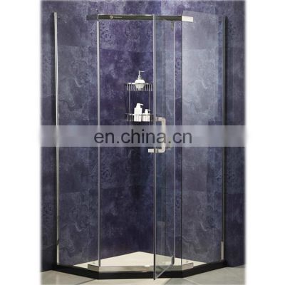 America Market Easy Cleaning Apartment Bathroom Frameless Shower Enclosure Cubicle