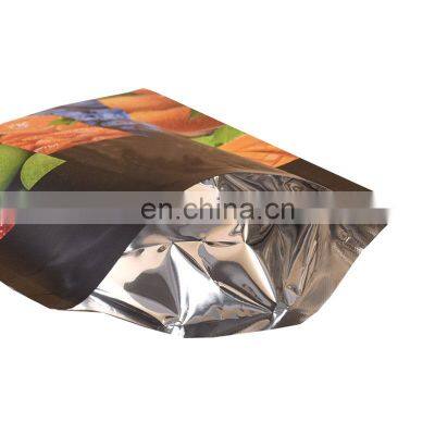Customized Zipper Bags Customized Printed Zipper Food Bags Stand Up Mylar food Plastic Bags with Logo For Dried Fruit