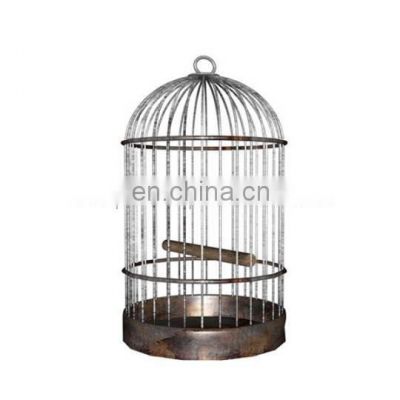 brass antique metal bird cage
